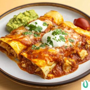 Enchilada de pollo