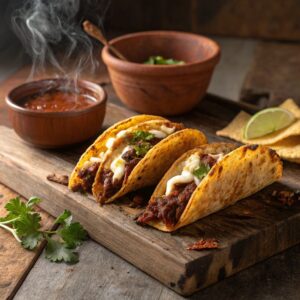 Chicken zing taco