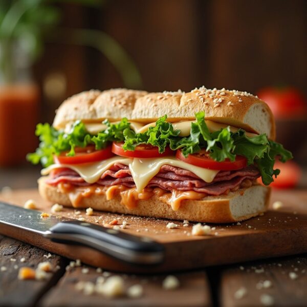 Zesty chicken torta